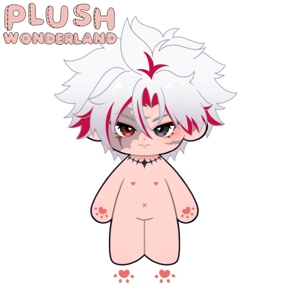 【Plushie Design】PLUSH WONDERLAND Red Scar Plushie 20CM Cotton Doll