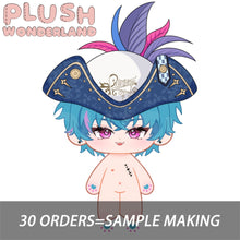 Load image into Gallery viewer, 【Plushie Design】PLUSH WONDERLAND Captain Blue Hair Plushie 20CM Doll

