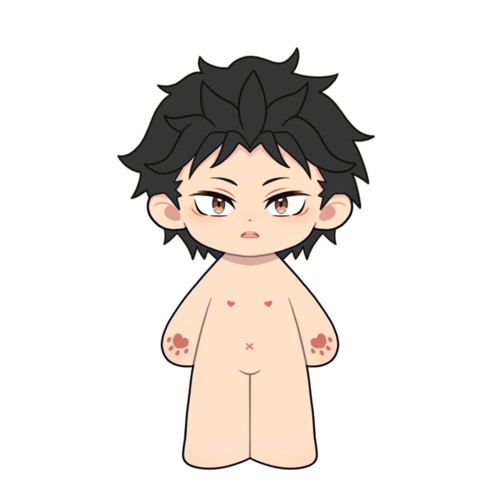 【Plushie Design】 Black‑Haired Young Man 20CM Cotton Doll FANMADE