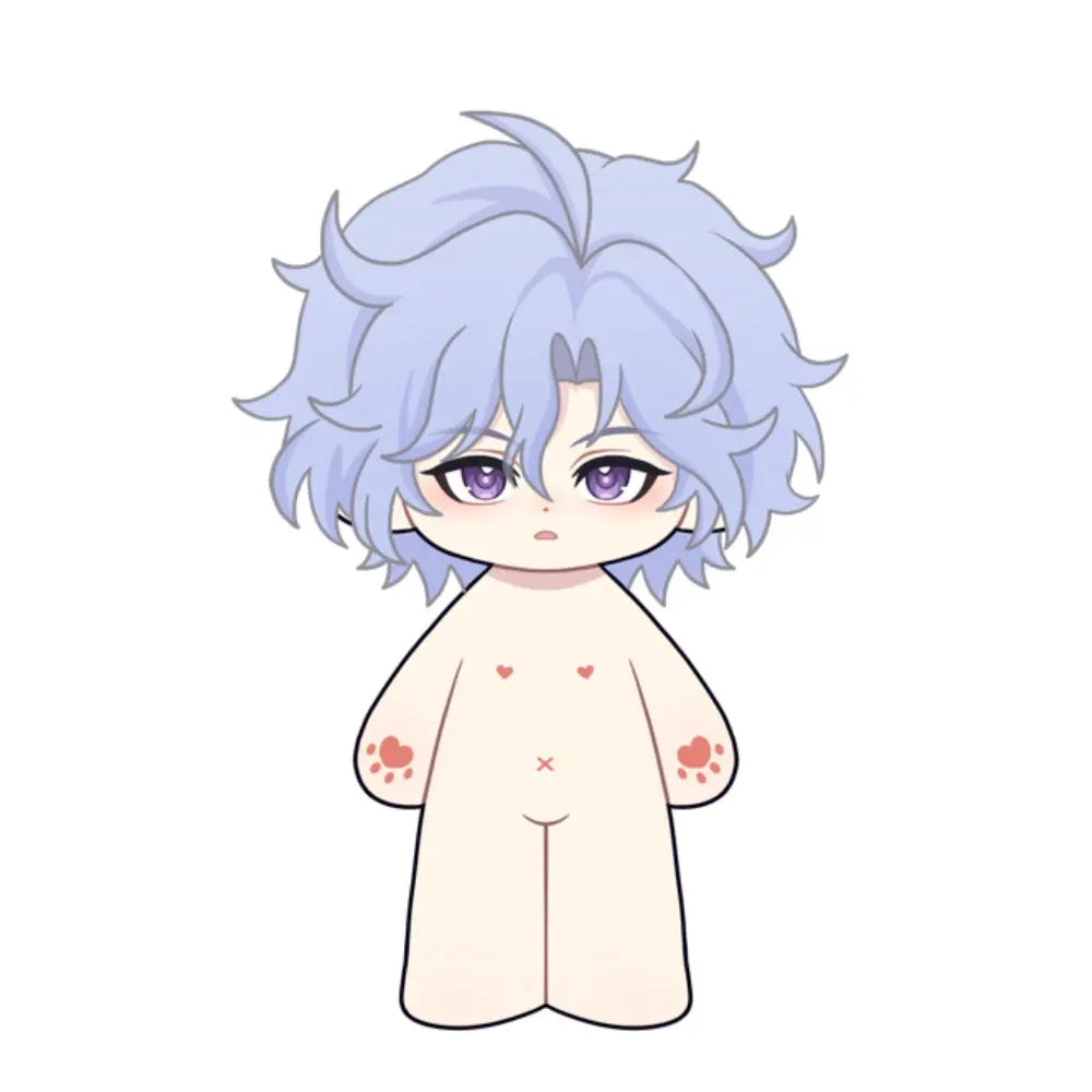 【Plush Design】PLUSH WONDERLAND Purple Snow 20CM Cotton Doll FANMADE   【Plush Design】PLUSH WONDERLAND Purple Snow 20CM Cotton Doll FANMADE