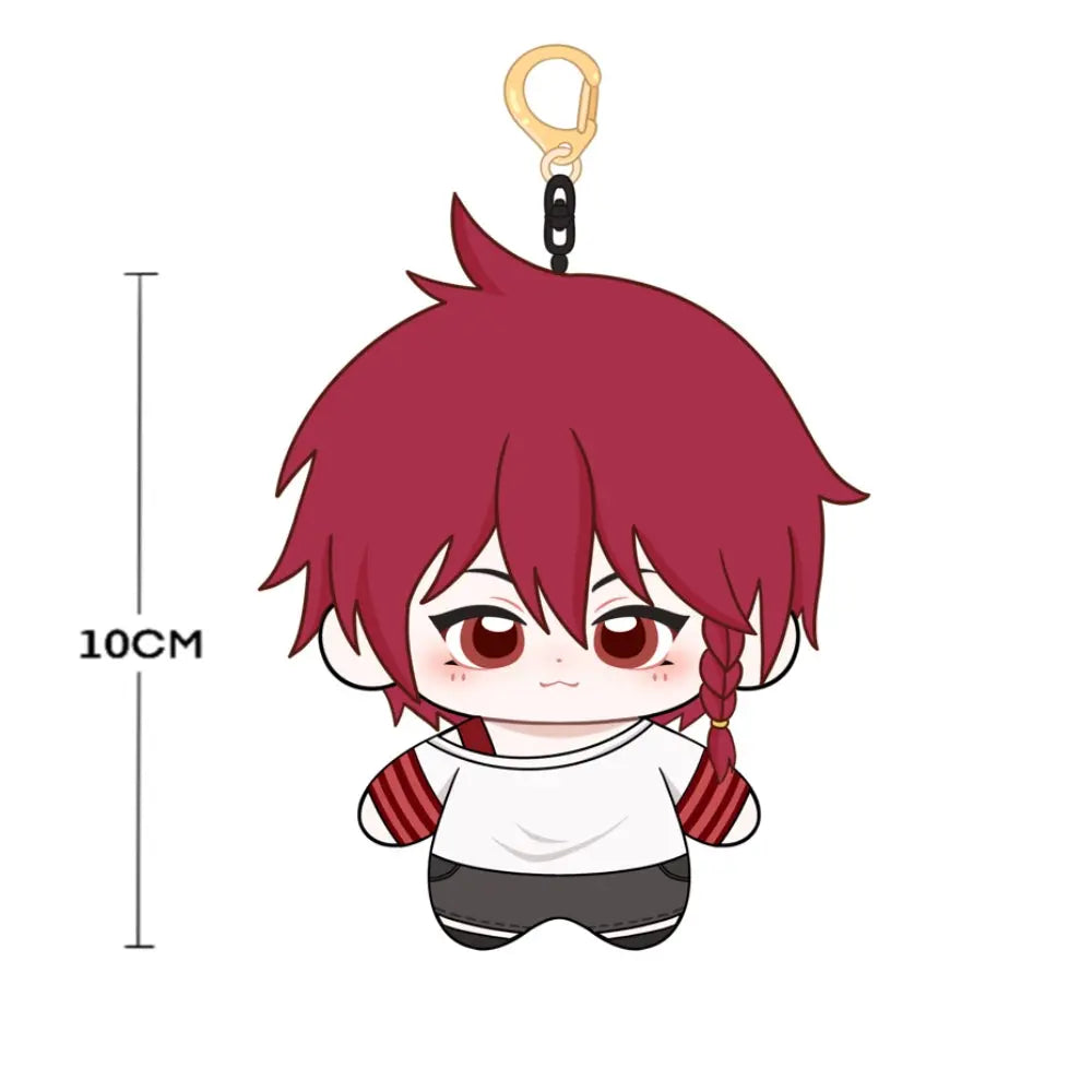 【Plushie Design】Aetheric Phantom Black/Red 10CM Doll Pendant Keychain FANMADE