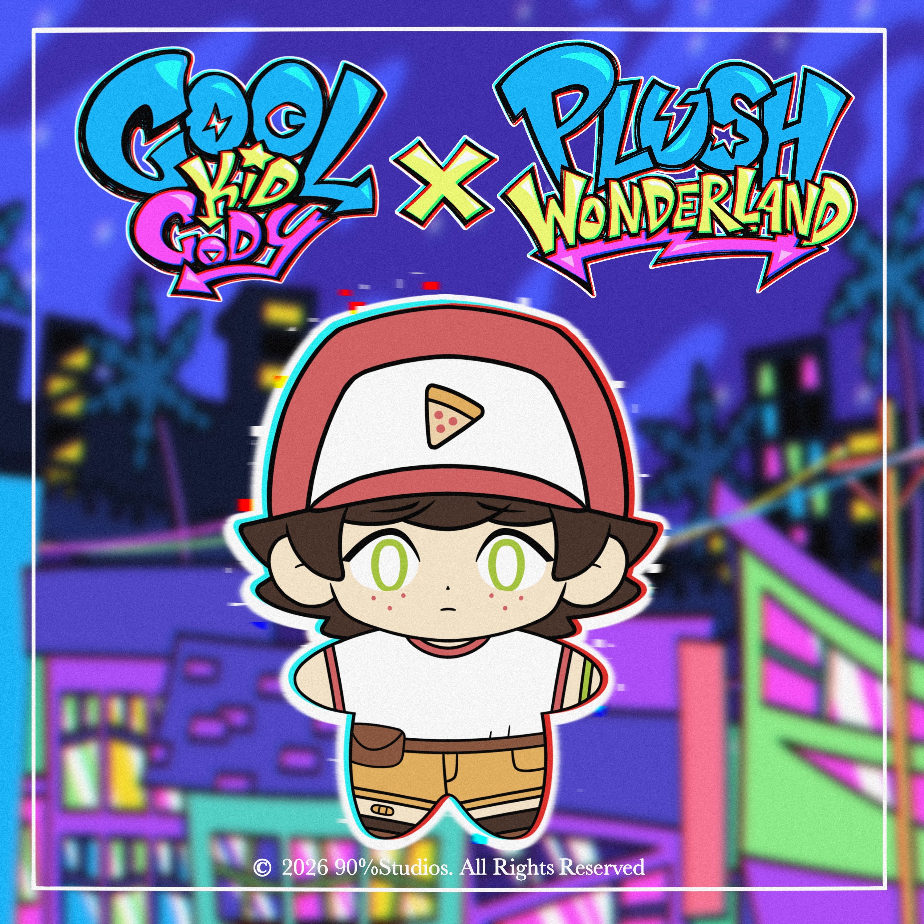 [10CM Doll] [Authorized] Cool Kid Cody Plushie