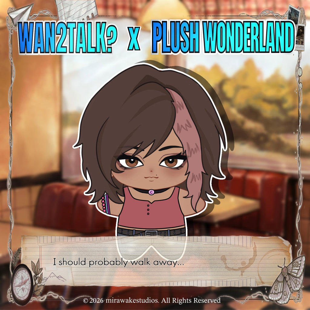 【PRESALE】【Authorized】PLUSH WONDERLAND WAN2TALK Genesis/Lottie/Cain/Silas 10CM Plushie Cotton Doll