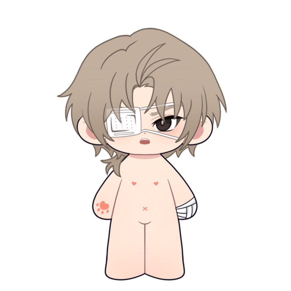 【Musterherstellung】PLUSH WONDERLAND Braune männliche 20CM Baumwollpuppe FANMADE