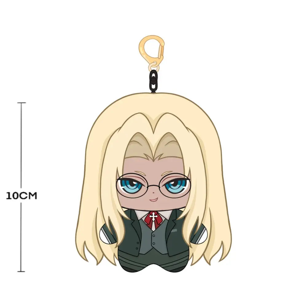 【Plushie Design】White Hair 10CM Doll Pendant Keychain FANMADE