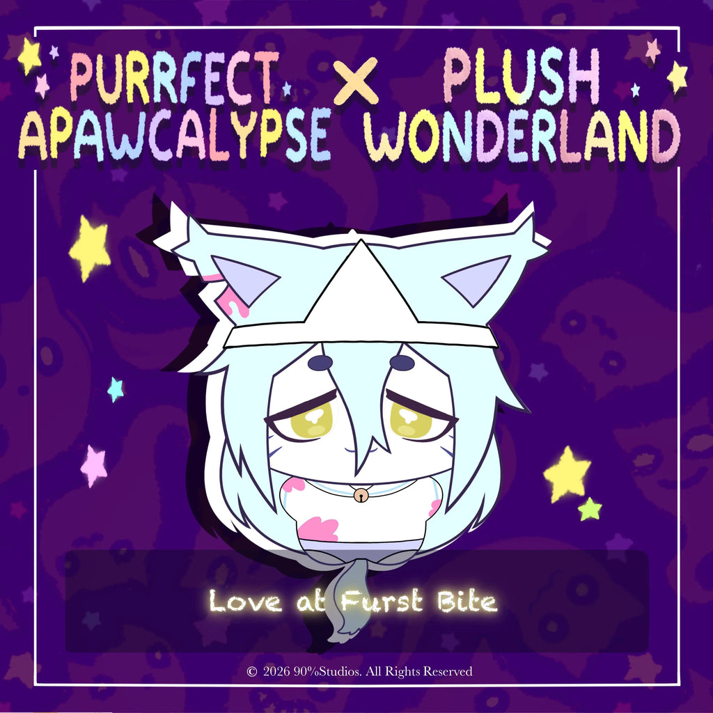 【PRESALE】【Authorized】PLUSH WONDERLAND Purrfect Apawcalypse 10CM Plushie Cotton Doll