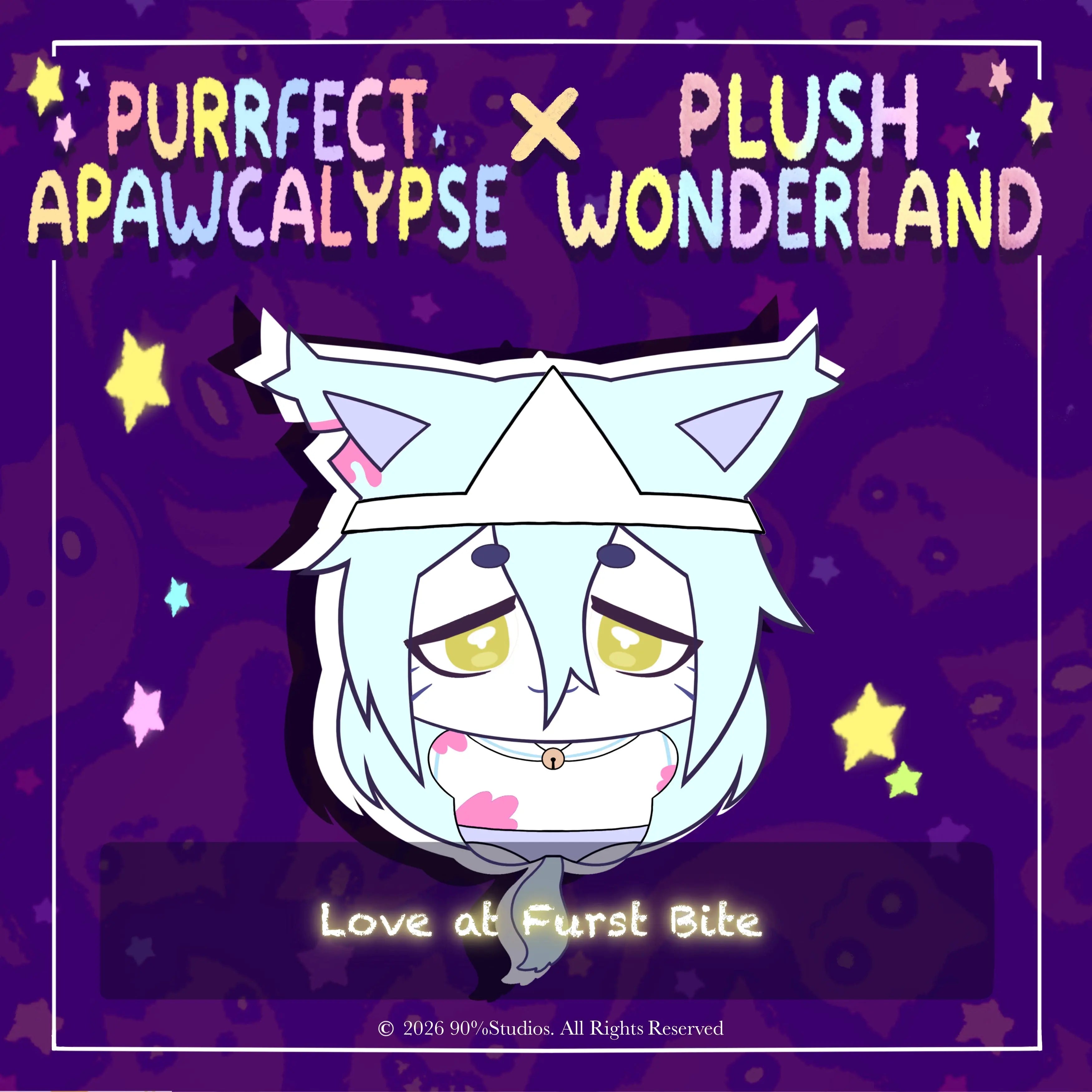 【PRESALE】【Authorized】PLUSH WONDERLAND Purrfect Apawcalypse 10CM Plushie Cotton Doll