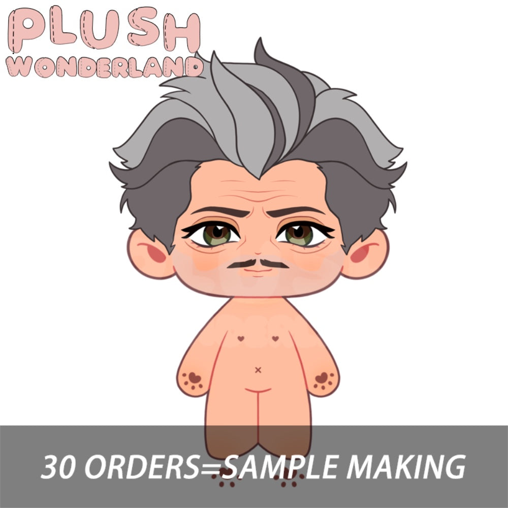 【Umfrage gescheitert】Plüschtier „Mann mit Schnurrbart“ aus dem Wunderland, 20 cm, Fan-Herstellung