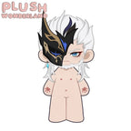 【ANZAHLUNG】【UMFRAGE】PLUSH WONDERLAND Genshin Impact Fatui Pierro Plüschtier aus Baumwolle, 20 cm, FANMADE