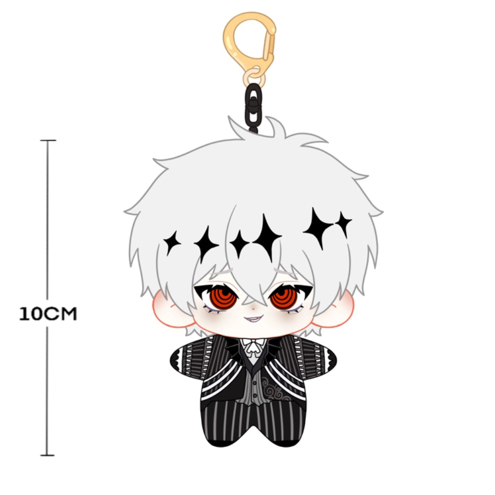 【Musteranfertigung】【10 cm Puppe】Plüschpuppe aus dem Wunderland Bones, 10 cm, Schlüsselanhänger, Fan-Herstellung