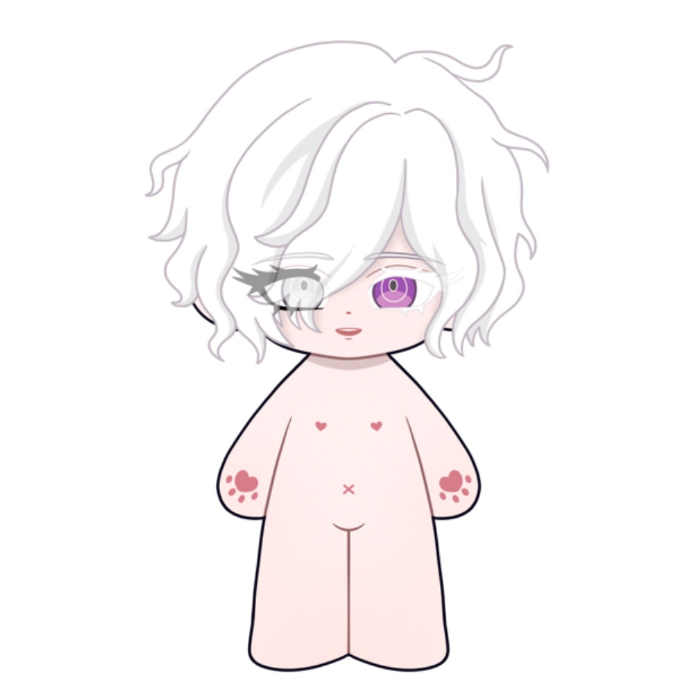 【Plushie Design】PLUSH WONDERLAND Ghost Boy 20CM Cotton Doll FANMADE