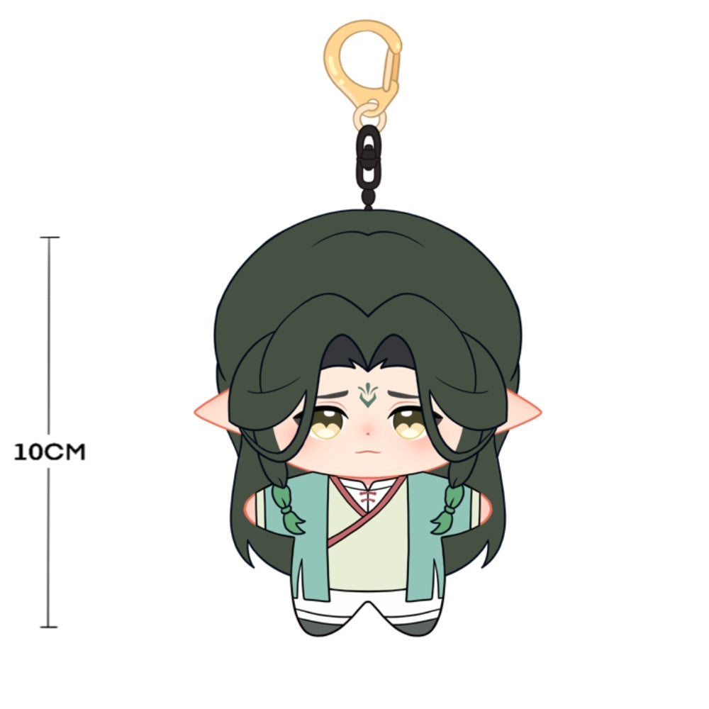 【Plush Design】PLUSH WONDERLAND Green Snake 10CM Doll Pendant Keychain FANMADE