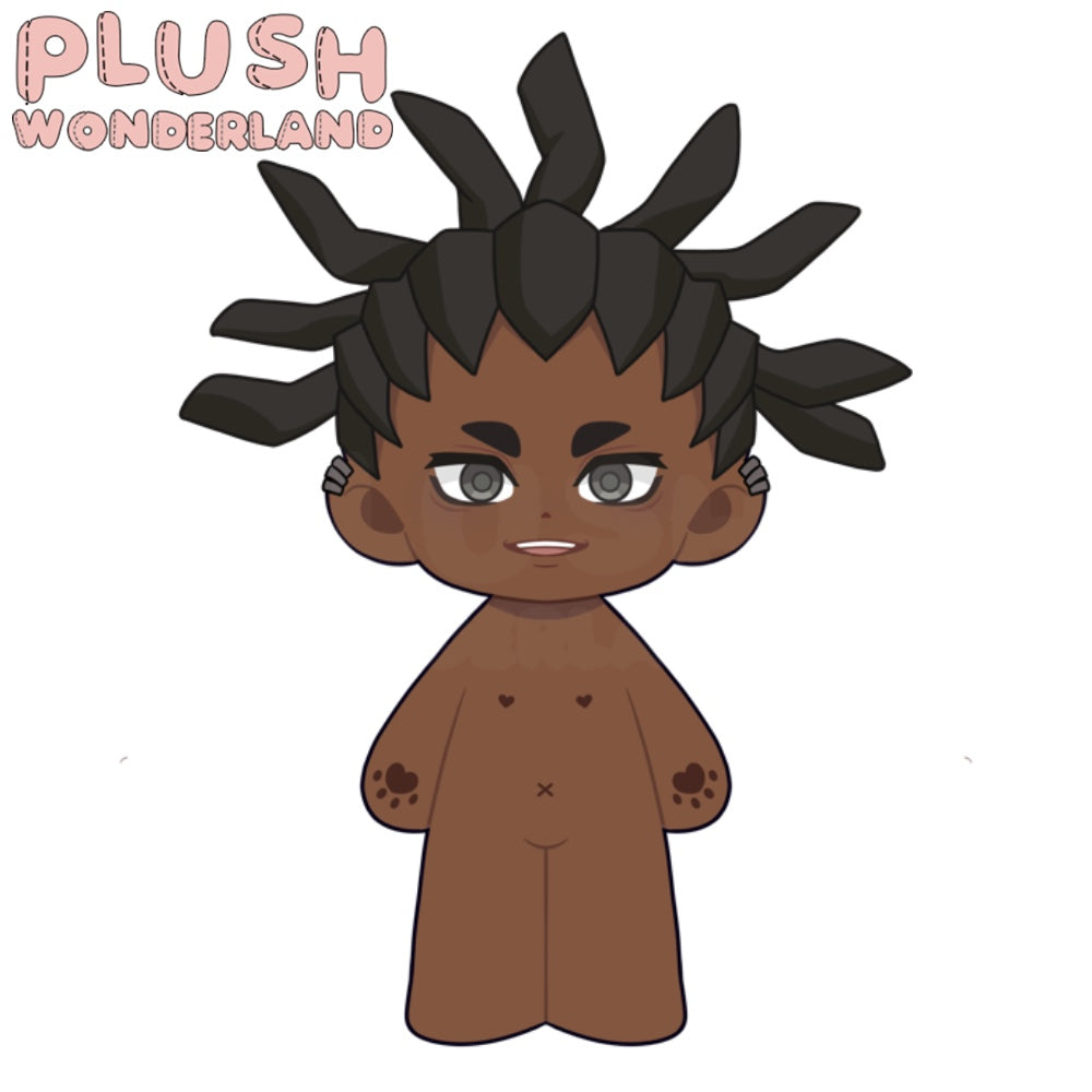 【Plushie Design】PLUSH WONDERLAND Black Hair Cleaner 20CM Cotton Doll FANMADE