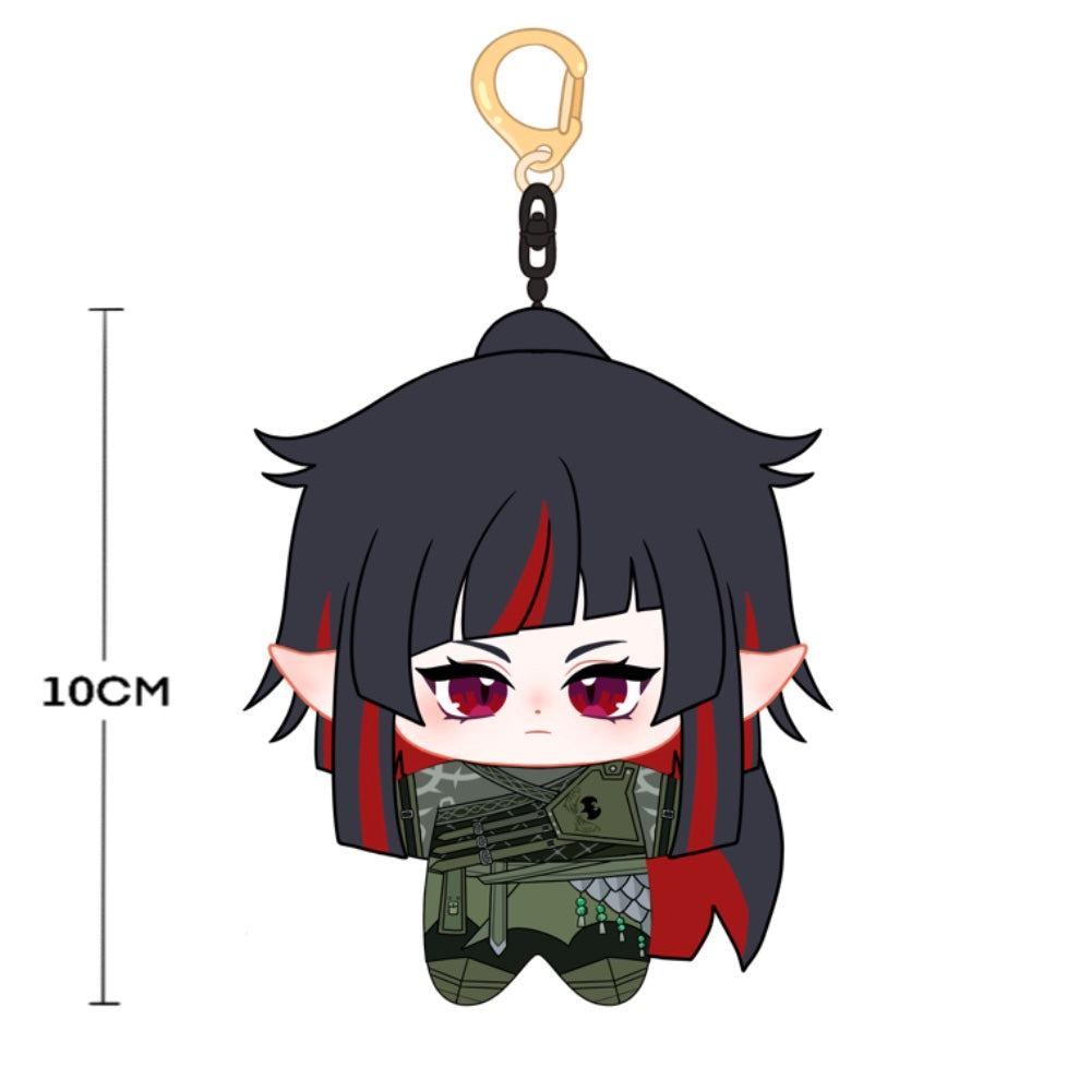 【Musteranfertigung】【10 cm Puppe】Plüschtier „Wunderland Moonlit Commander“ (10 cm) – Fanartikel