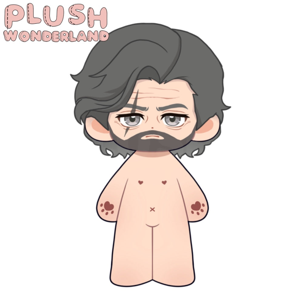 【Musterherstellung】PLUSH WONDERLAND Der Mann mit den weißen Haaren 20 cm Baumwollpuppe, FANMADE