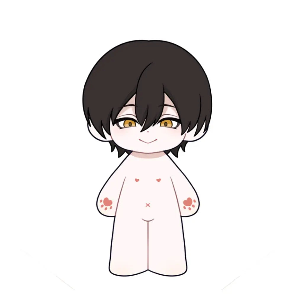 【Plushie Design】PLUSH WONDERLAND Black and Gold 20CM Cotton Doll FANMADE