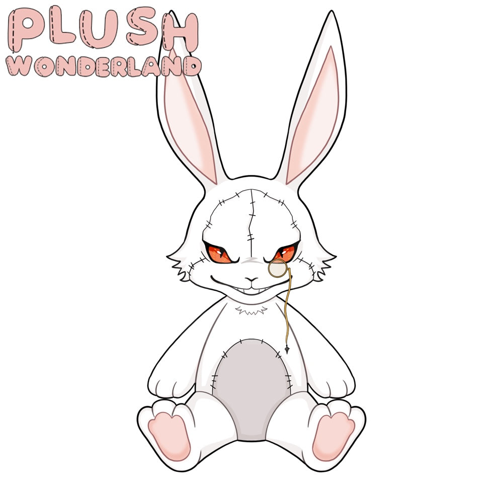 【Sample Making】PLUSH WONDERLAND Demon RB  Plushie 30CM Cotton Doll Rabbit