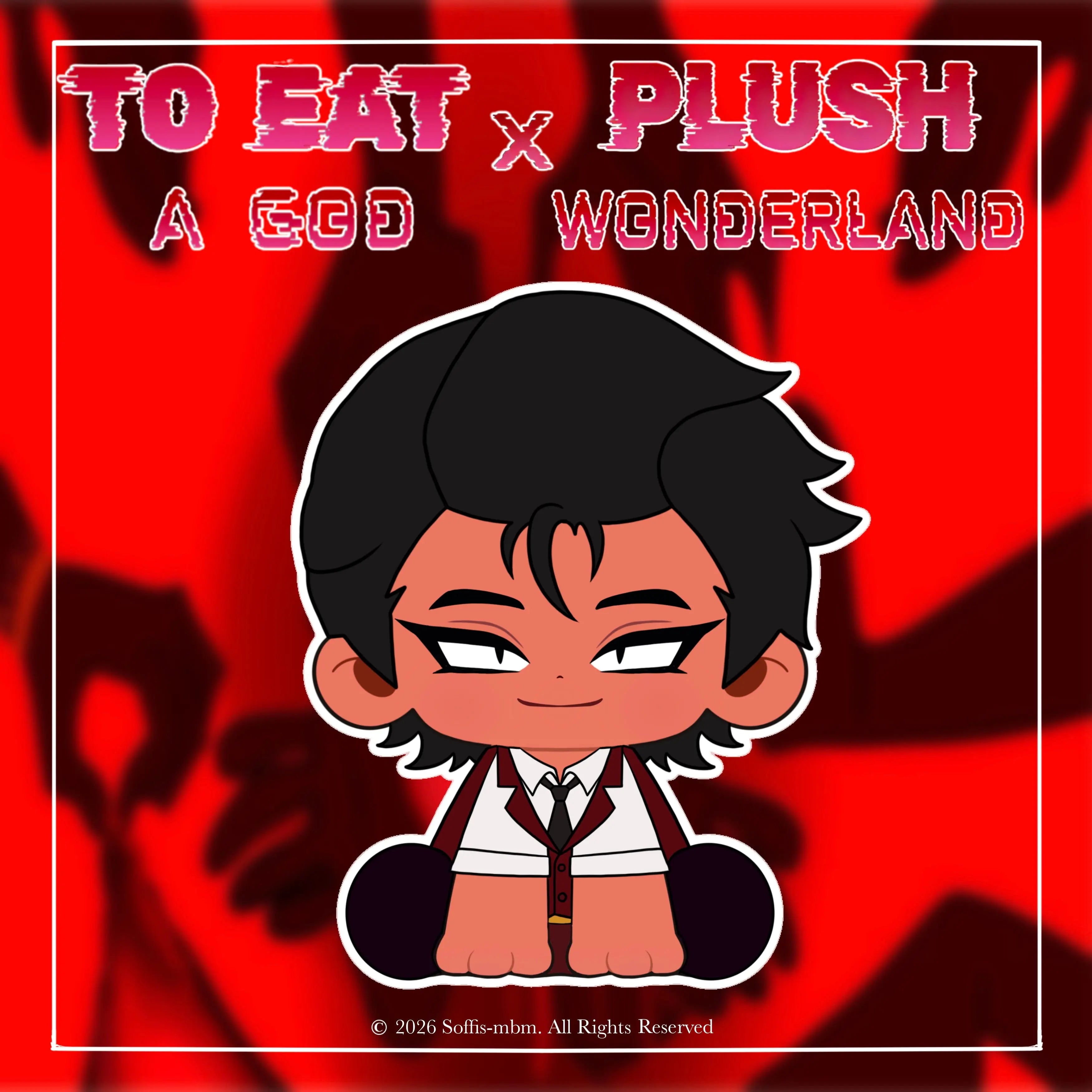 【PRESALE】【Authorized】PLUSH WONDERLAND To Eat A God 6cm Pvc Stand Ornament   【PRESALE】【Authorized】PLUSH WONDERLAND To Eat A God 6cm Pvc Stand Ornament