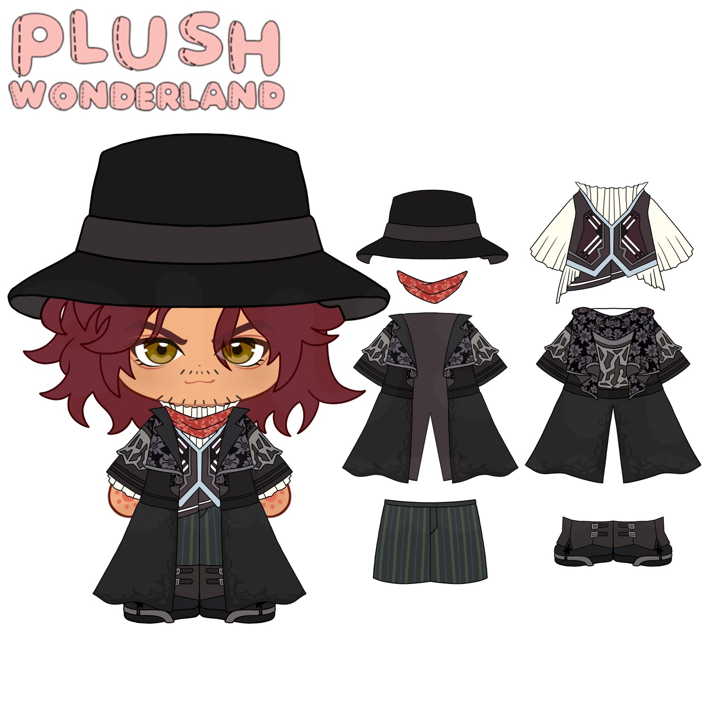 【Sample Making】PLUSH WONDERLAND The source of the plague Plushie 20CM Doll