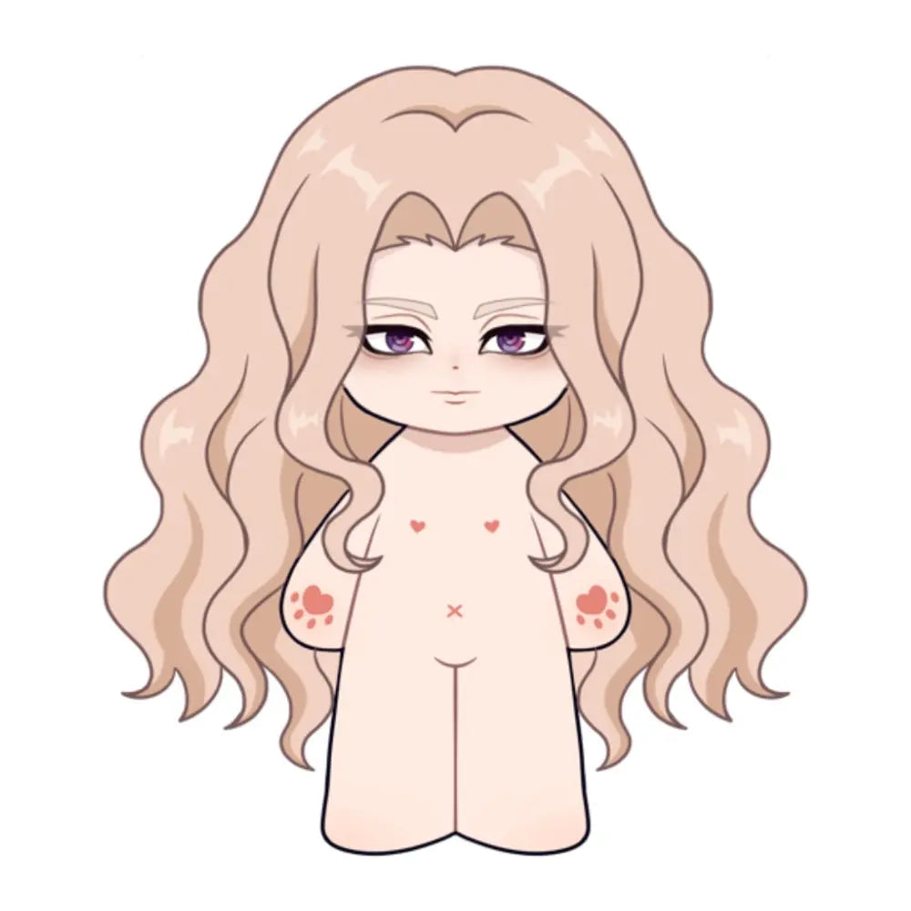 【Plushie Design】Sliver White 20CM Plushie FANMADE