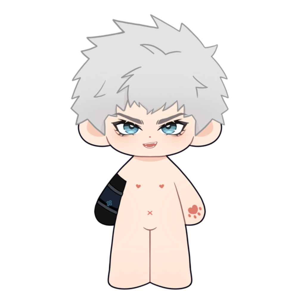 【Plushie Design】PLUSH WONDERLAND Silver-haired puppy Plushies Cotton Doll FANMADE