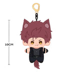 【Plush Design】PLUSH WONDERLAND Red Wolf 10CM Doll Pendant Keychain FANMADE   【Plush Design】PLUSH WONDERLAND Red Wolf 10CM Doll Pendant Keychain FANMADE