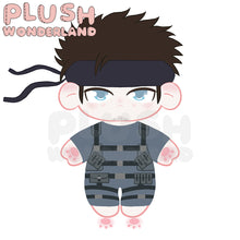 Load image into Gallery viewer, 【Poll-Failed】PLUSH WONDERLAND Metal Gear Solid Snake Plushie Cotton Doll 20CM FANMADE
