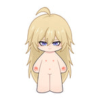 【Musterherstellung】Plüschtier „Wunderland“ mit blonden Haaren, 20 cm, aus Baumwolle, Fan-Herstellung