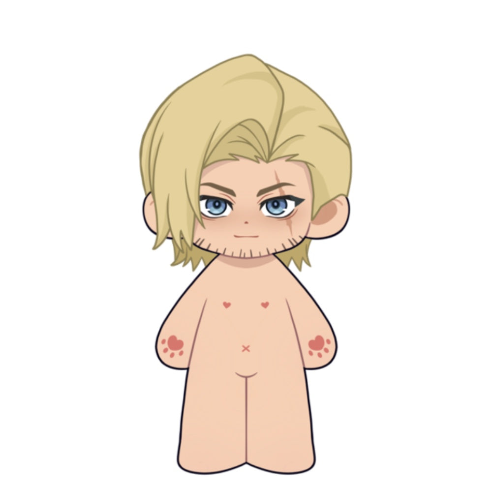 【Plushie Design】PLUSH WONDERLAND Gold Hair Cleaner 20CM Cotton Doll FANMADE