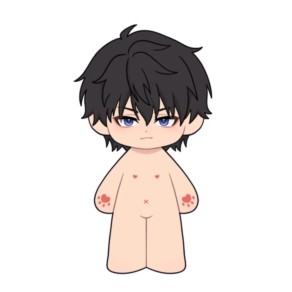 【Plushie Design】 Blue‑Eyed Captain 20CM Cotton Doll FANMADE