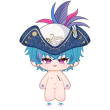 Load image into Gallery viewer, 【Plushie Design】PLUSH WONDERLAND Captain Blue Hair Plushie 20CM Doll
