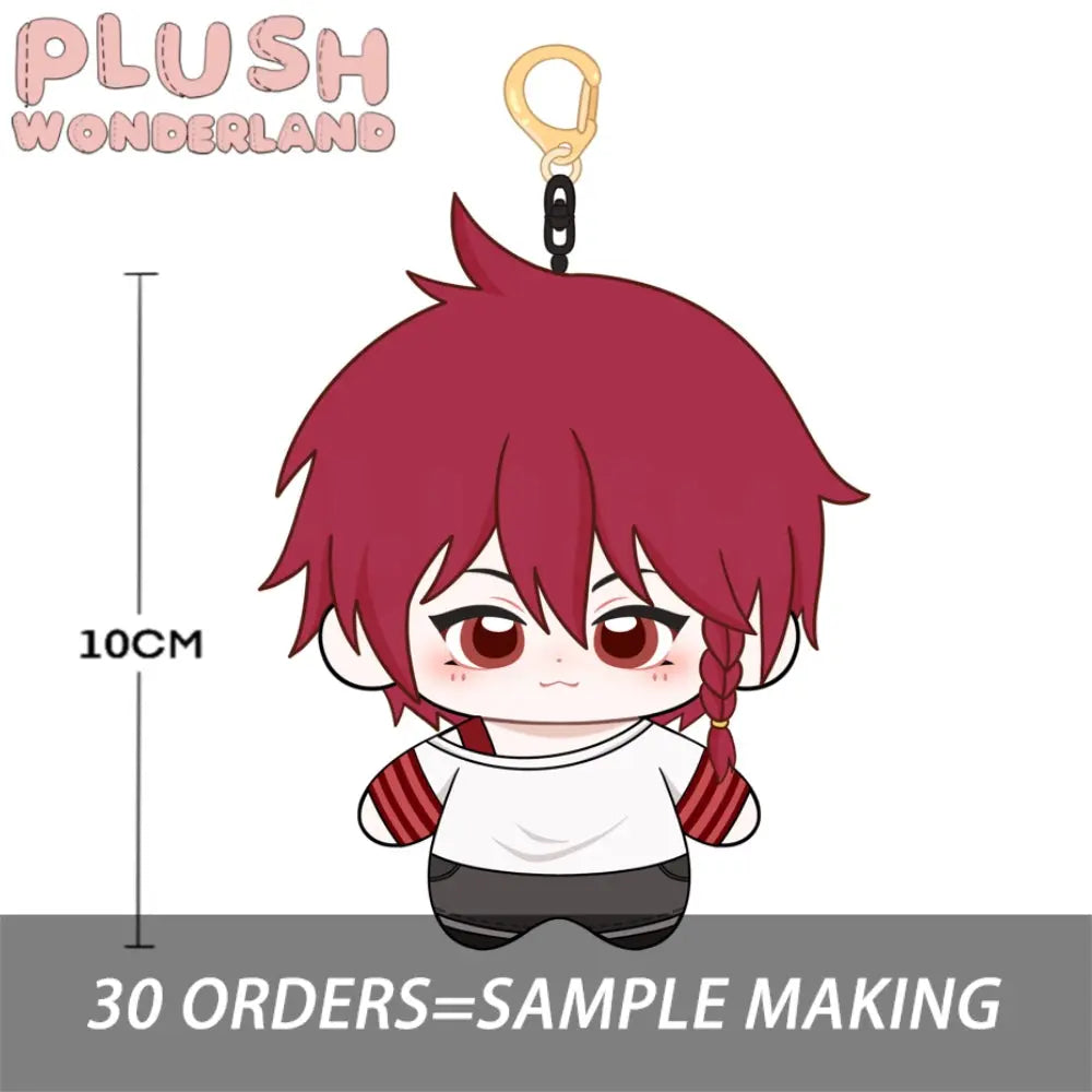 【Plushie Design】Aetheric Phantom Black/Red 10CM Doll Pendant Keychain FANMADE