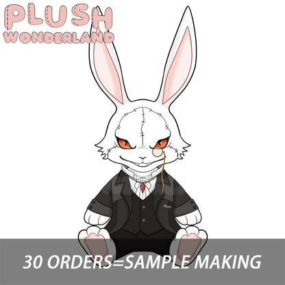 【Sample Making】PLUSH WONDERLAND Demon RB  Plushie 30CM Cotton Doll Rabbit