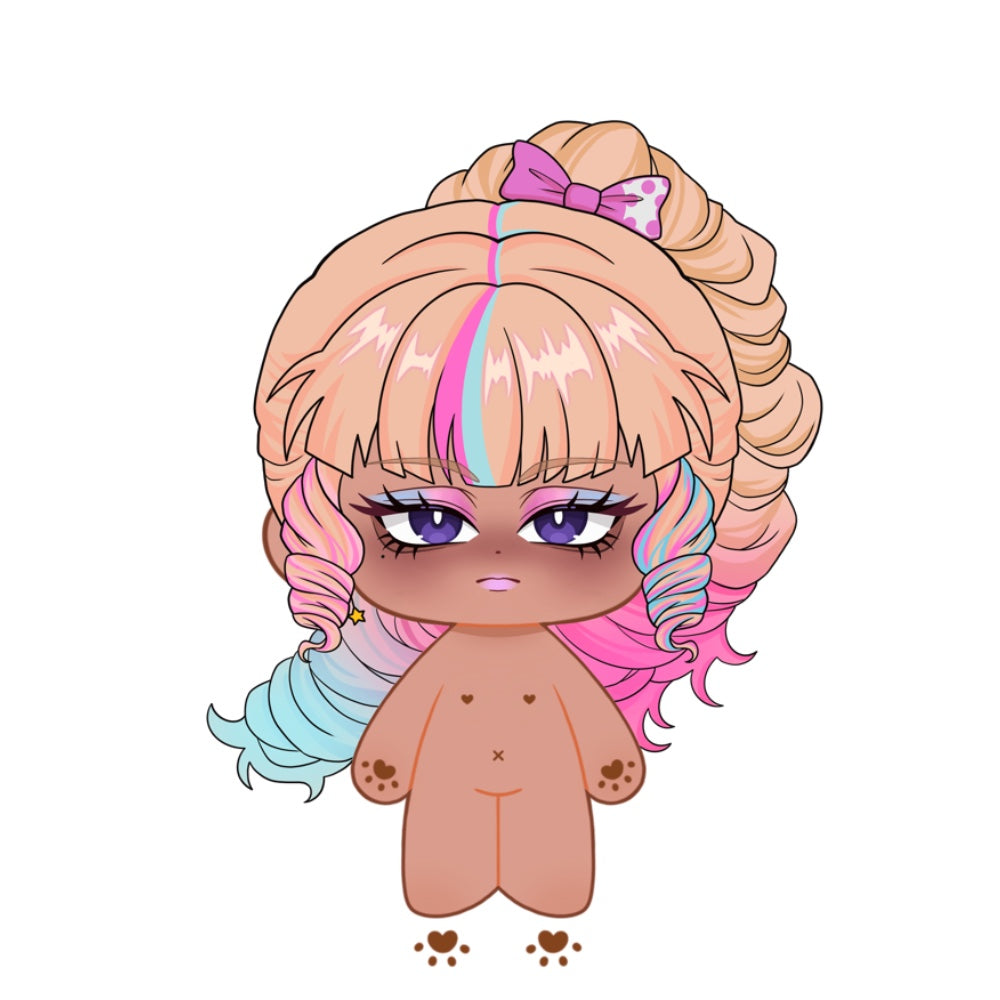 【Poll-Failed】【Authorized】PLUSH WONDERLAND The Kid at the Back Brittney Claire Plushie 20CM Doll FANMADE