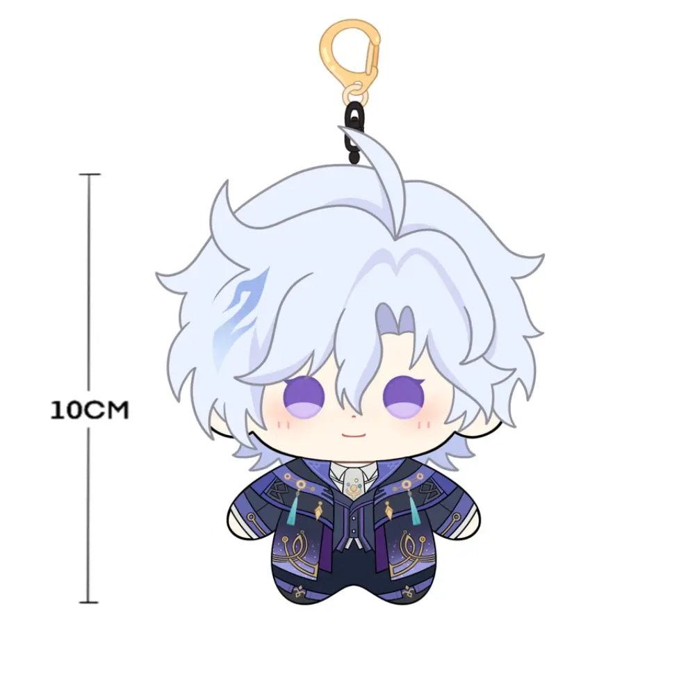 【Plushie Design】Purple Snow 10CM Doll Pendant Keychain FANMADE