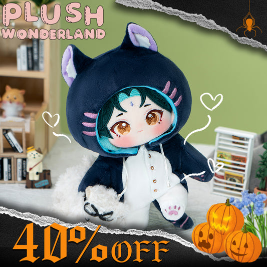 【Halloween 40% OFF】【Last Batch】【IN STOCK 】PLUSH WONDERLAND Three-eyed and Five-manifested Immortal Cotton Doll Plushies 20CM FANMADE