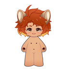 【Plüschtier-Design】Plüschtier WONDERLAND Twisted-Wonderland Cheka Baumwollpuppe, 20 cm, Fan-Herstellung