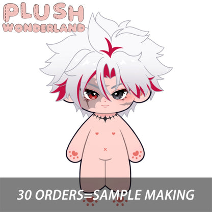 【Plushie Design】PLUSH WONDERLAND Red Scar Plushie 20CM Cotton Doll