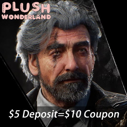 【INTEREST CHECK】【POLL】【DEPOSIT】PLUSH WONDERLAND Gray Scars 20CM Cotton Doll