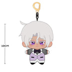 【Plush Design】PLUSH WONDERLAND White Chocolate 10CM Doll Pendant Keychain FANMADE   【Plush Design】PLUSH WONDERLAND White Chocolate 10CM Doll Pendant Keychain FANMADE