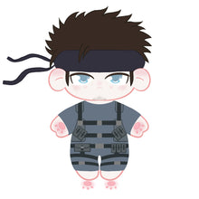 Load image into Gallery viewer, 【Poll-Failed】PLUSH WONDERLAND Metal Gear Solid Snake Plushie Cotton Doll 20CM FANMADE
