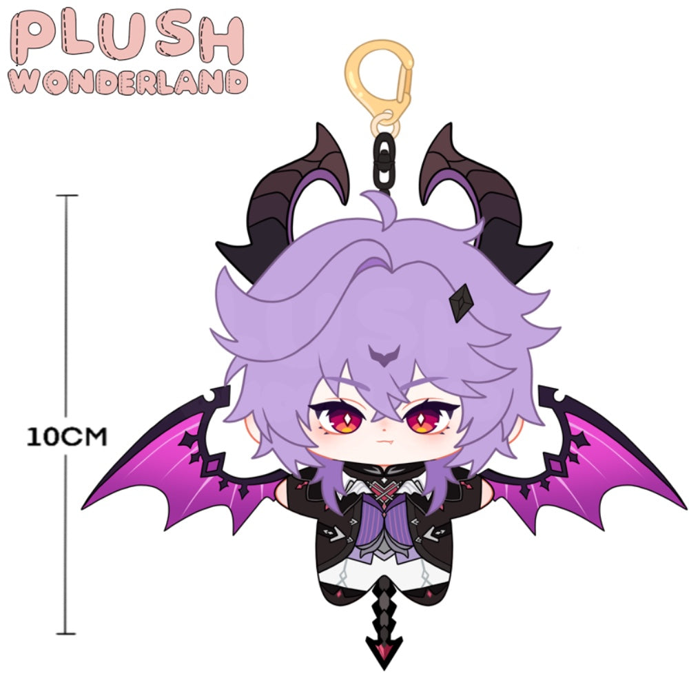 【Sample Making】【10CM Doll】PLUSH WONDERLAND Purple Hair Plushie 10CM Doll Pendant FANMADE