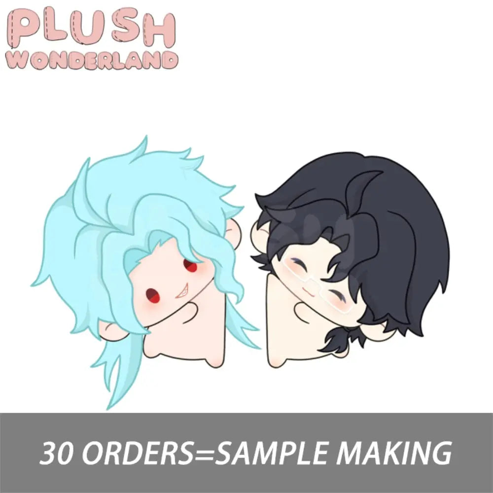 【Plushie Design】PLUSH WONDERLAND Slice Man and Panfugui Magnetic 10CM Plush Pendant