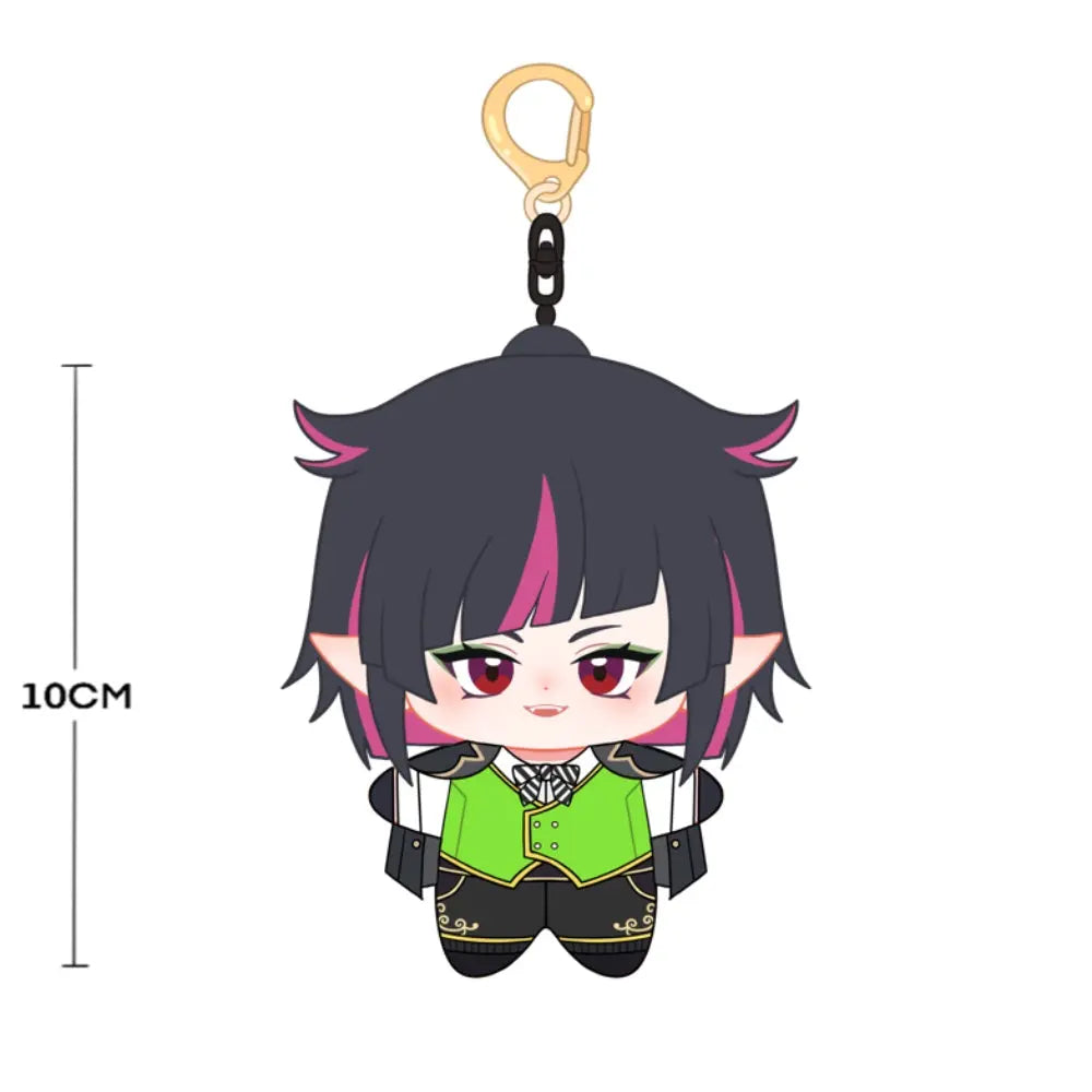 【Plush Design】PLUSH WONDERLAND The Midnight Bloom 10CM Doll Pendant Keychain FANMADE   【Plush Design】PLUSH WONDERLAND The Midnight Bloom 10CM Doll Pendant Keychain FANMADE
