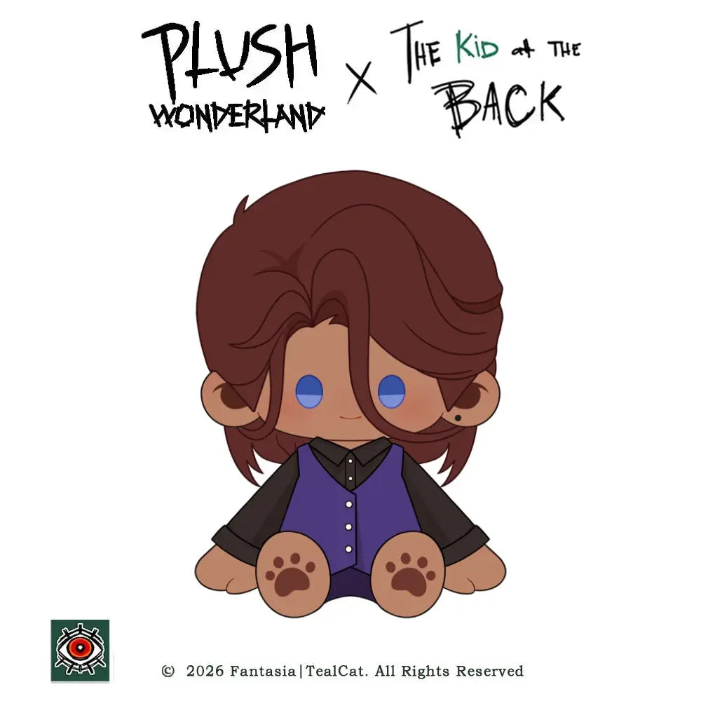 【Authorized】【PRESALE】PLUSH WONDERLAND The Kid at the Back Jericho Ichabod Plushie 40CM Cotton Doll Authorized   【Authorized】【PRESALE】PLUSH WONDERLAND The Kid at the Back Jericho Ichabod Plushie 40CM Cotton Doll Authorized