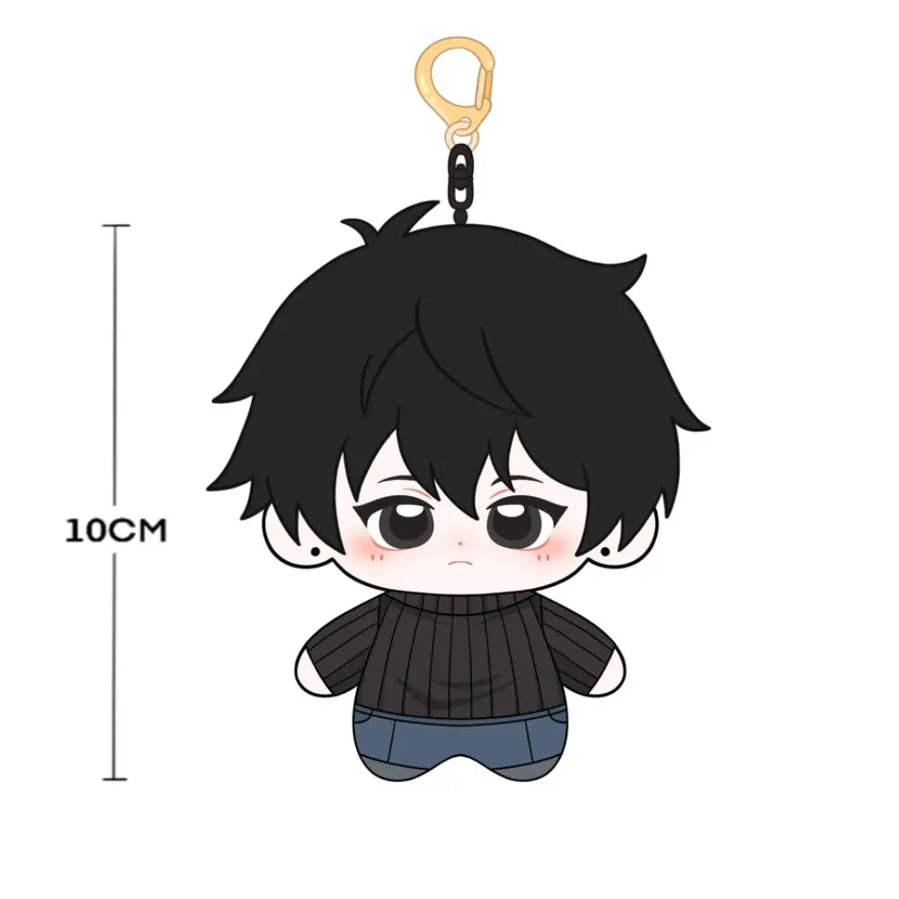 【Plushie Design】Aetheric Phantom Black/Red 10CM Doll Pendant Keychain FANMADE