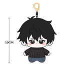 【Plushie Design】Aetheric Phantom Black/Red 10CM Doll Pendant Keychain FANMADE
