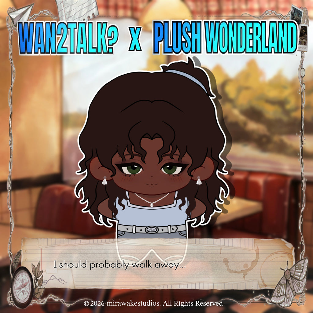 【PRESALE】【Authorized】PLUSH WONDERLAND WAN2TALK Genesis/Lottie/Cain/Silas 10CM Plushie Cotton Doll