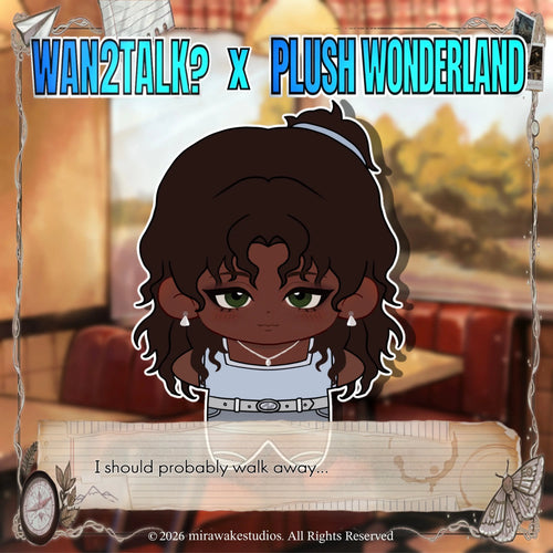 【PRESALE】【Authorized】PLUSH WONDERLAND WAN2TALK Lottie/Genesis/Cain/Silas 10CM Plushie Cotton Doll   【PRESALE】【Authorized】PLUSH WONDERLAND WAN2TALK Lottie/Genesis/Cain/Silas 10CM Plushie Cotton Doll