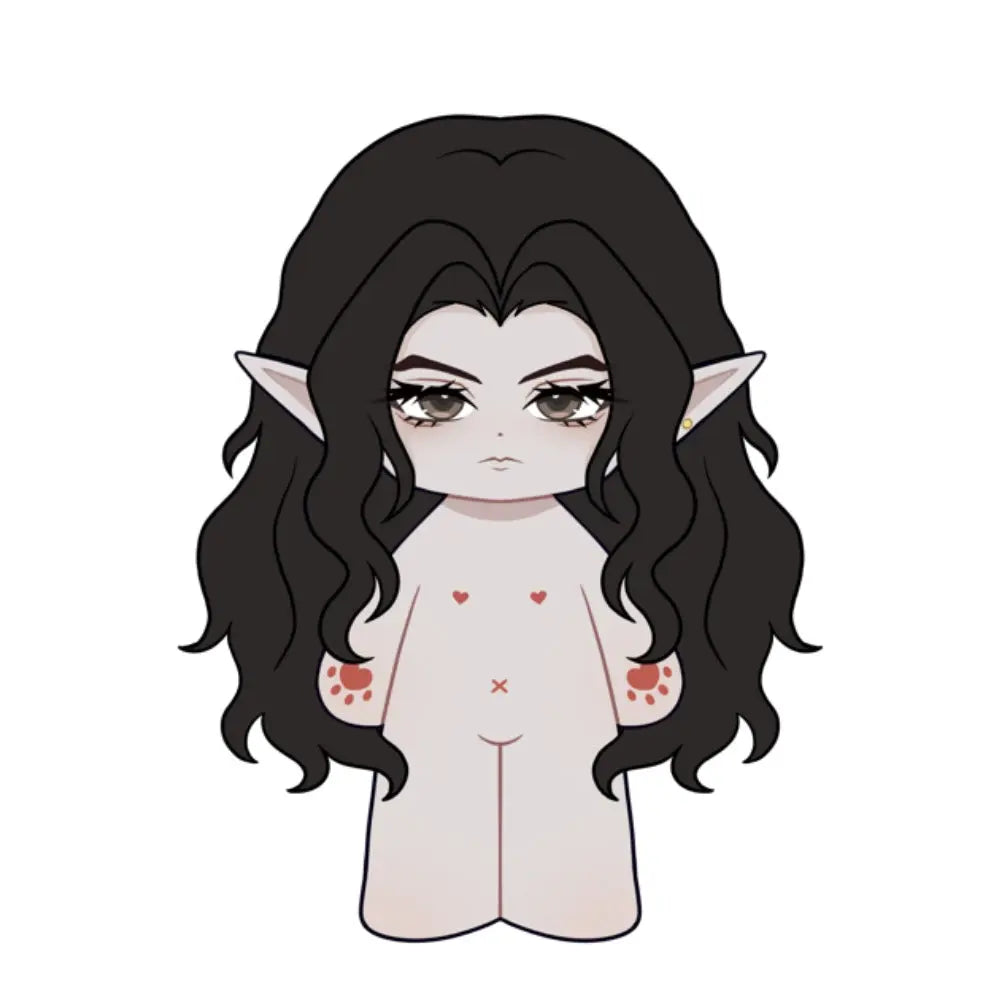 【Plush Design】PLUSH WONDERLAND Success Hunter D 20CM Cotton Doll FANMADE   【Plush Design】PLUSH WONDERLAND Success Hunter D 20CM Cotton Doll FANMADE